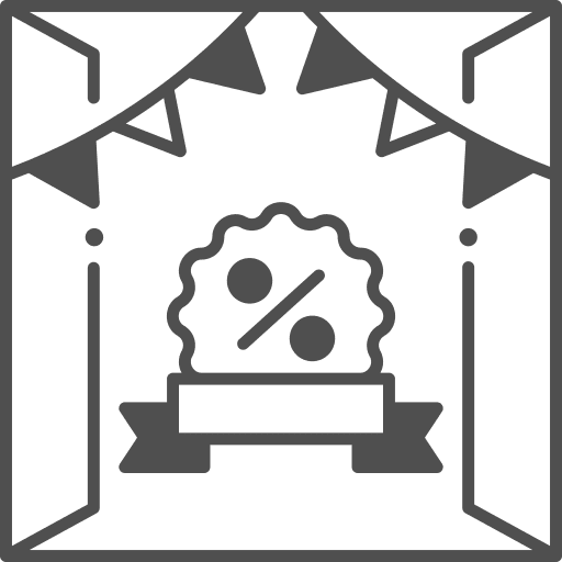 Discount sale commerce and shopping discount icon Discount sale commerce and shopping discount icon