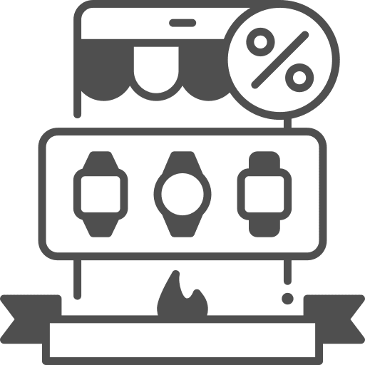 Hot deal promotion commerce and shopping discount icon Hot deal promotion commerce and shopping discount icon