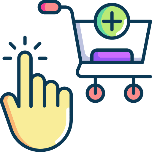 Add cart commerce and shopping shop store icon Add cart commerce and shopping shop store icon