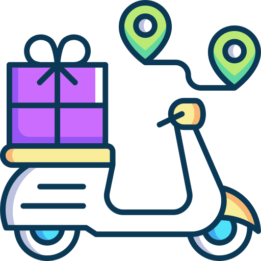 Delivery tracking delivery bike motorbike icon Delivery tracking delivery bike motorbike icon