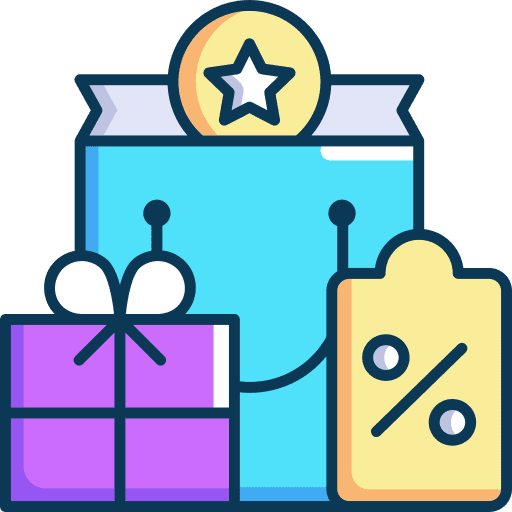 Gift voucher present gift voucher promotion icon Gift voucher present gift voucher promotion icon