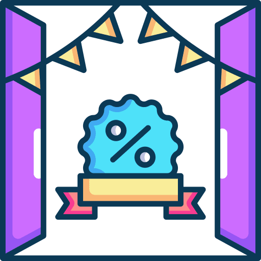 Discount marketing deal promotion icon Discount marketing deal promotion icon