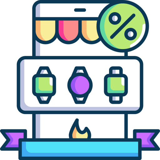 Hot deal sale commerce and shopping offer icon Hot deal sale commerce and shopping offer icon
