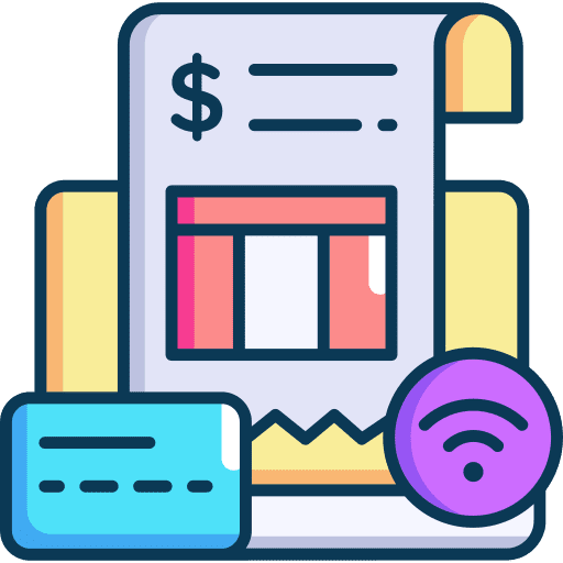 Invoice receipt validating ticket invoice icon Invoice receipt validating ticket invoice icon