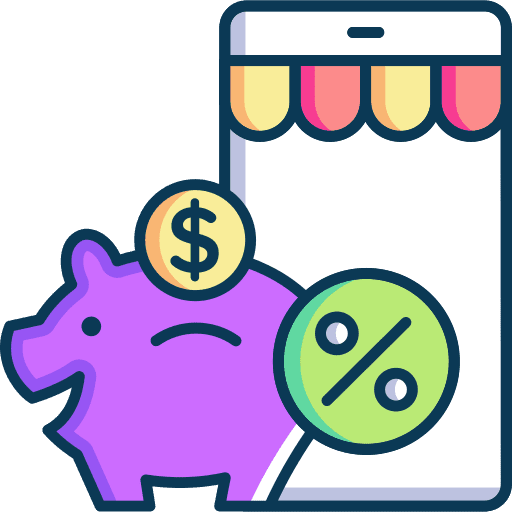Save money funds piggy bank savings icon Save money funds piggy bank savings icon