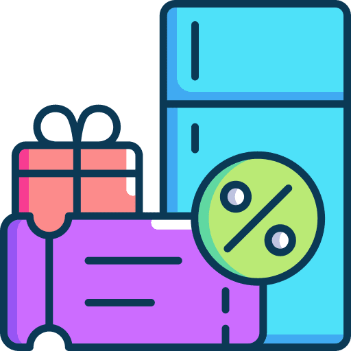 Coupon coupon bonus sticker icon Coupon coupon bonus sticker icon