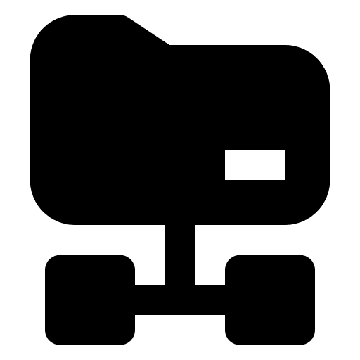 Folder document data storage folder icon Folder document data storage folder icon