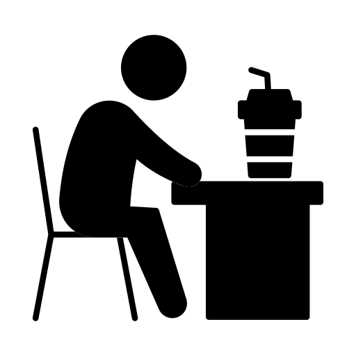 Cafeteria cafeteria drinking coffee shop icon