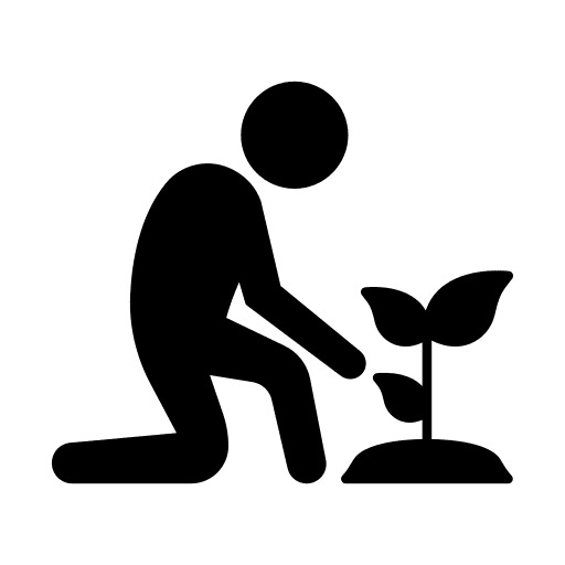 Nature environment plant pictogram icon