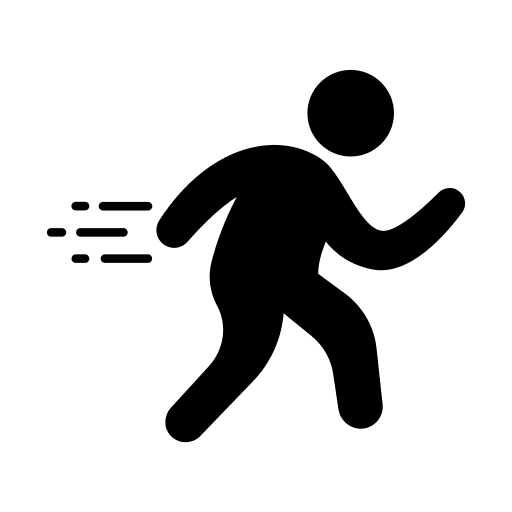 Fast humanpictos pictogram fast icon