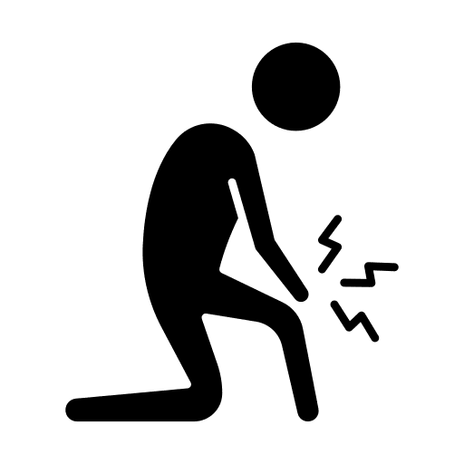 Fracture ache ill pictogram icon