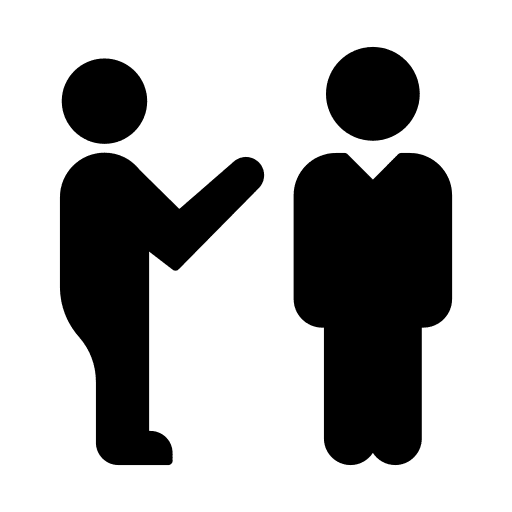 Meeting humanpictos people consultant icon