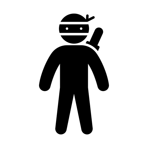 Ninja people ninja avatar icon