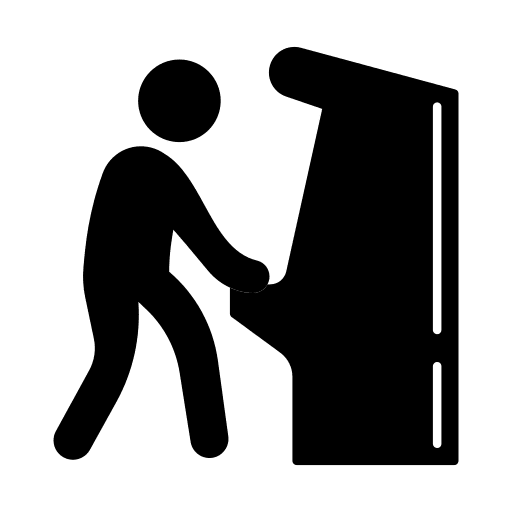 Playing gaming playing user icon