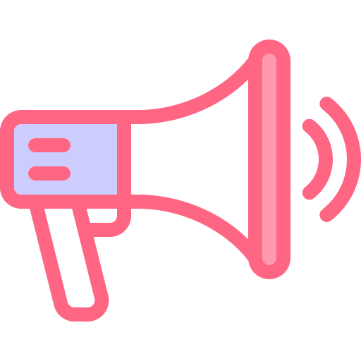 Advertising multimedia communications marketing icon