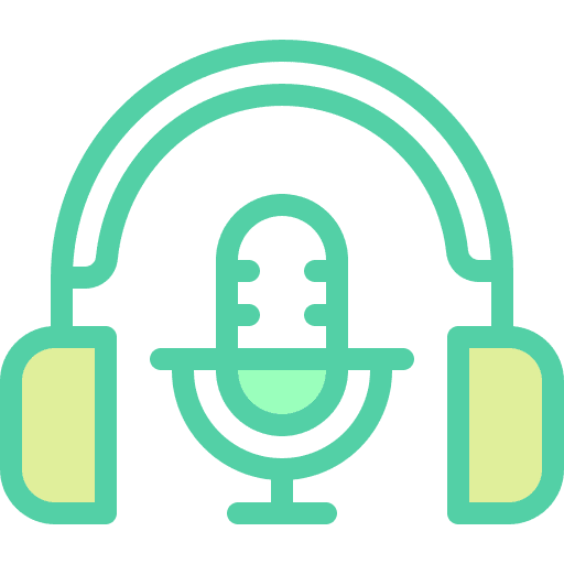 Headphone podcast multimedia headphone icon Headphone podcast multimedia headphone icon