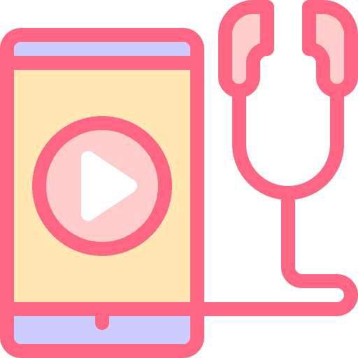 Smartphone smartphone music play icon Smartphone smartphone music play icon