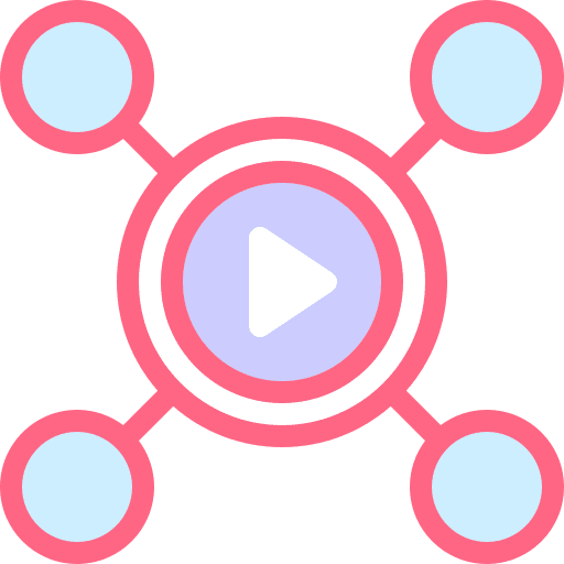 Social viral marketing social icon Social viral marketing social icon