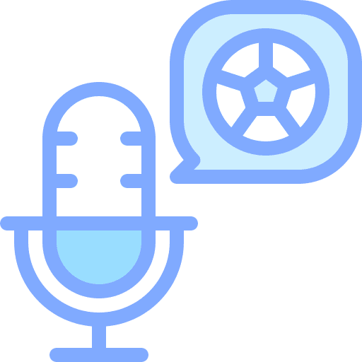 Sport microphone sport speech bubble icon Sport microphone sport speech bubble icon