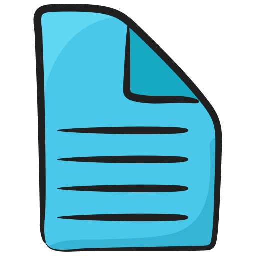 Document file interface documents icon