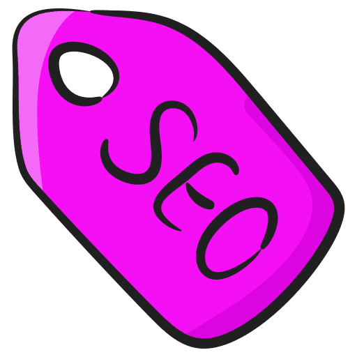 Seo tag shop shopping price tag icon