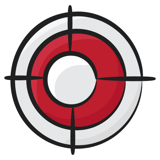 Focus aim marketing focus icon