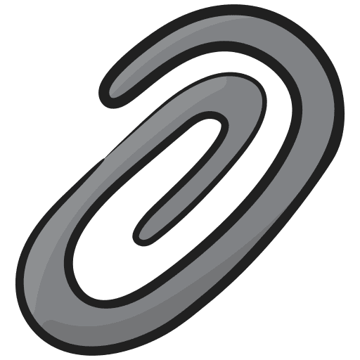 Attachment attachment miscellaneous school material icon