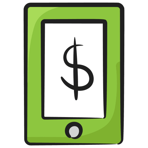 Online banking online payment online banking digital money icon