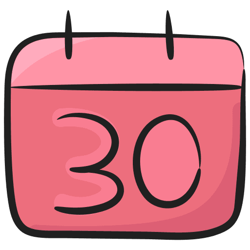 Schedule calendar date schedule 30 icon