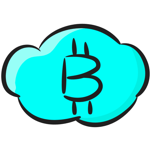Cloud banking data cloud banking storage icon