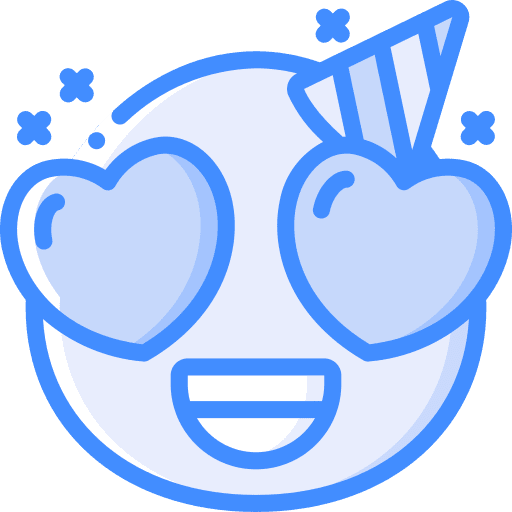 Love smile love grin icon