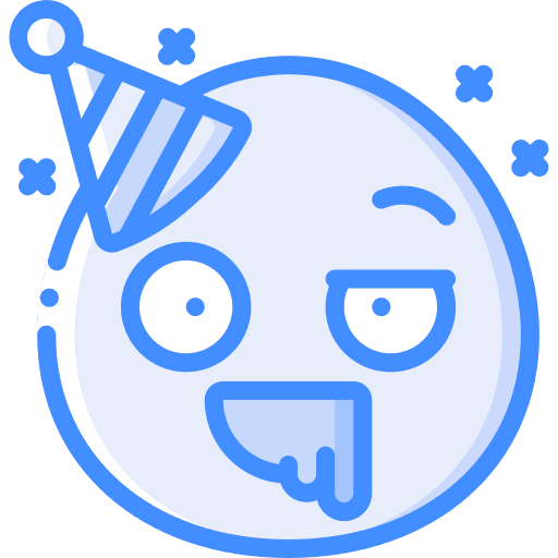 Drooling smileys drink drooling icon
