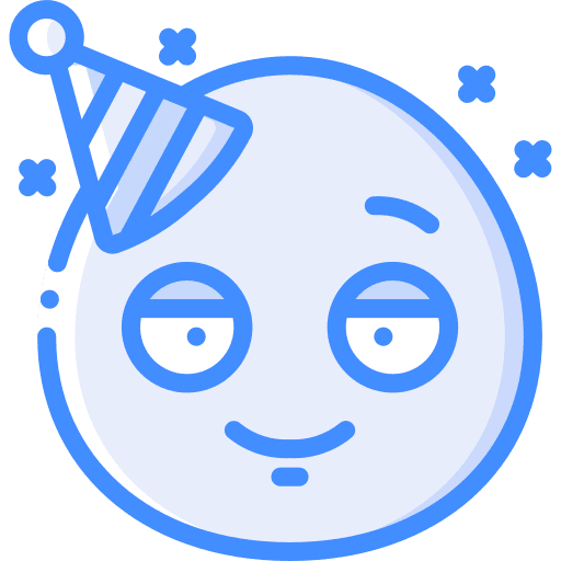 Drunk sleepy drunk emotion icon