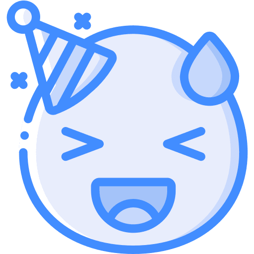 Laughing funny laugh fun icon