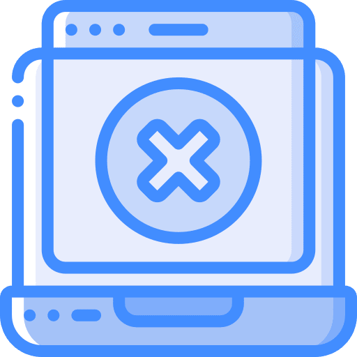 Laptop ads seo and web advertising icon