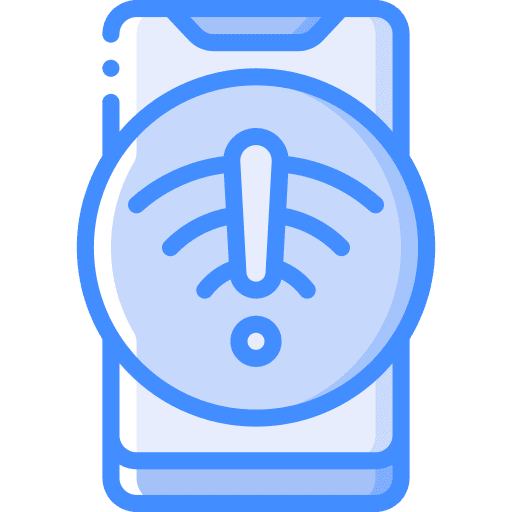 Smartphone smartphone alert mobile icon