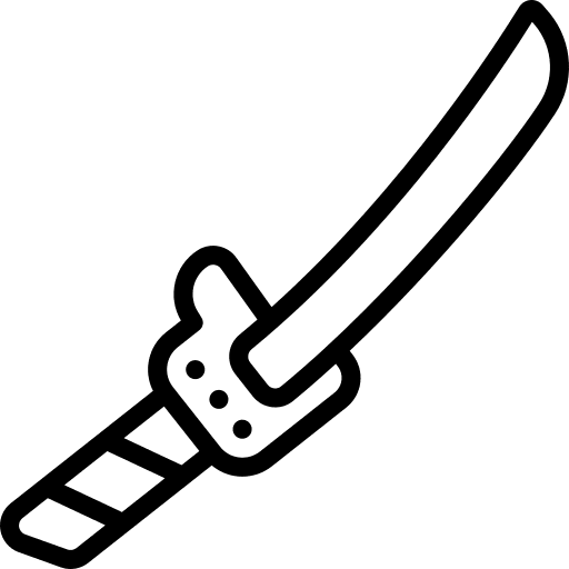 Katana weapon miscellaneous cultures icon