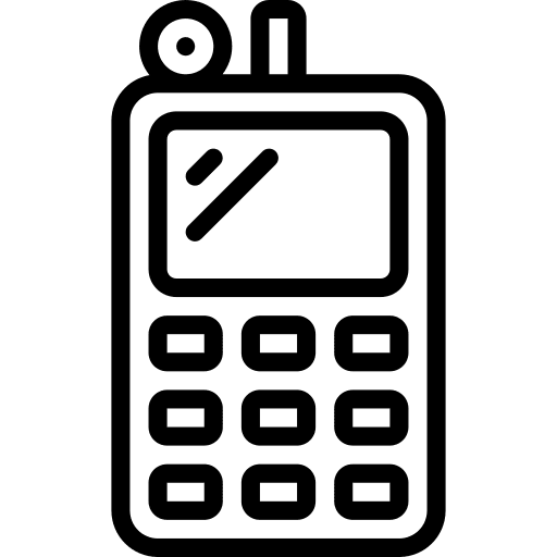 Walkie talkie electronics electronic device communications icon