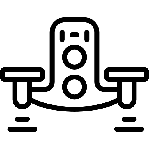 Drone advanced electronics quadcopter icon