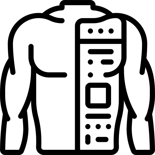Body body technology components icon
