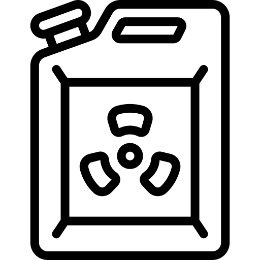 Nuclear energy industry gallon nuclear energy icon