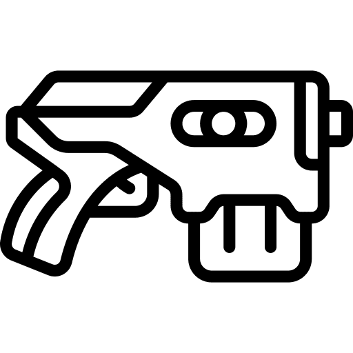 Pistol pistol gun crime icon