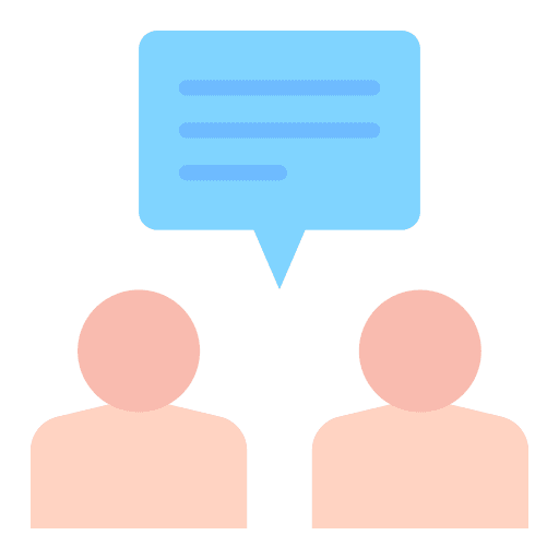 Conversation user support conversation icon Conversation user support conversation icon