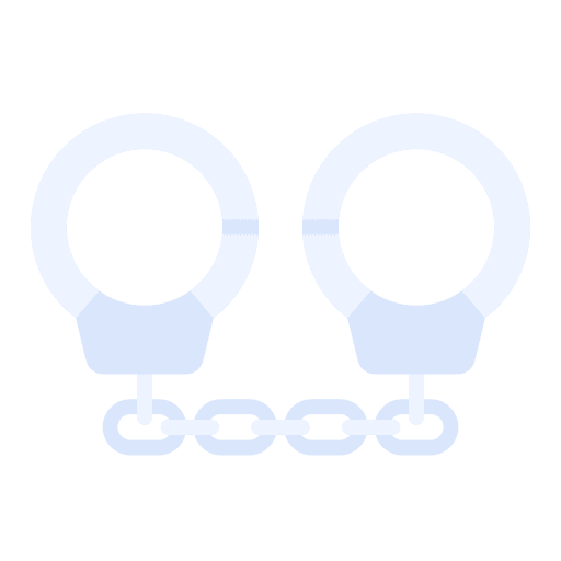 Handcuffs miscellaneous jail tools icon Handcuffs miscellaneous jail tools icon