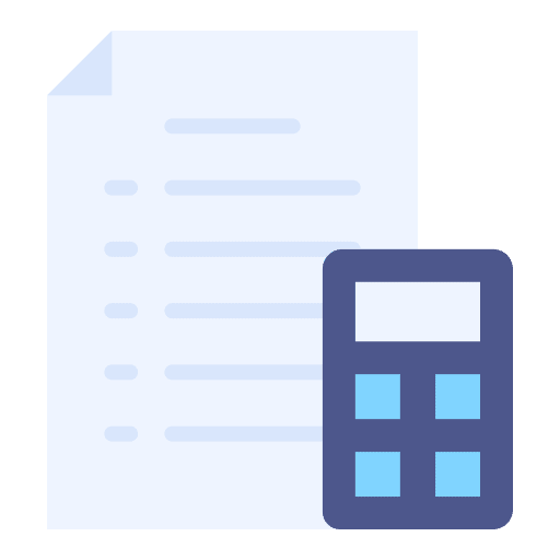 Tax expense calculator tax icon Tax expense calculator tax icon