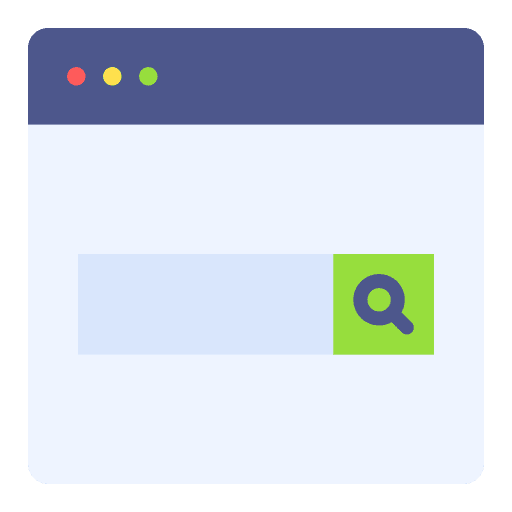 Web browser portal website web page icon Web browser portal website web page icon