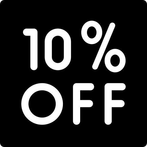 Discount percent commerce and shopping discount icon