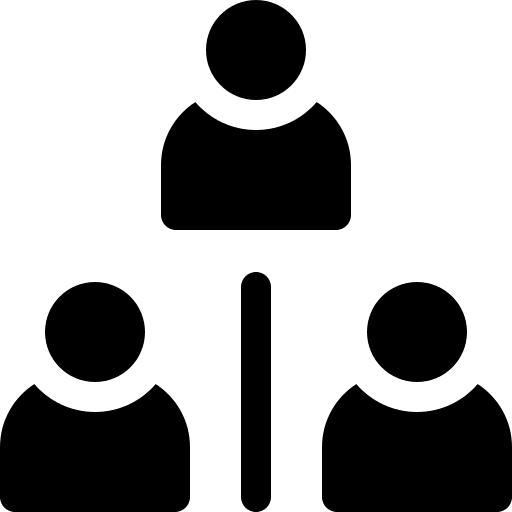 Intermediary collaboration network user icon
