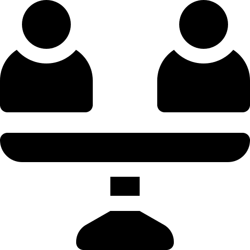Stability balance law judge icon