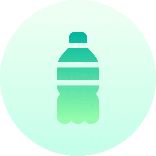Bottle junk food beverage drink icon